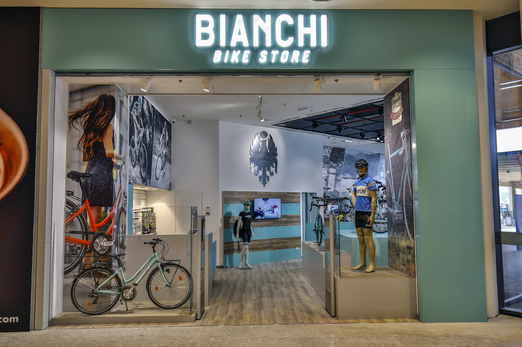 click to enlarge Bianchi Bike Store