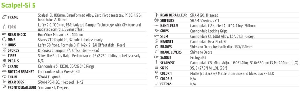 click to enlarge Cannondale_Scalpel-Si_5_spec