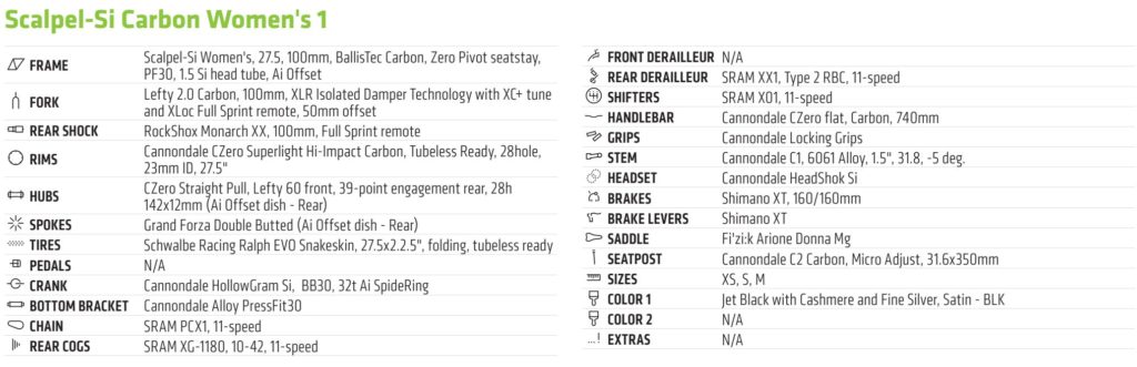 click to enlarge Cannondale_Scalpel-Si_Carbon_Women1_spec
