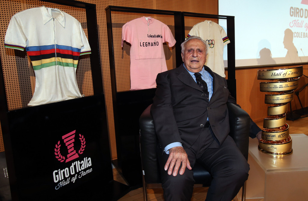 click to enlarge RCS: ERCOLE BALDINI NELLA HALL OF FAME DEL GIRO D'ITALIA