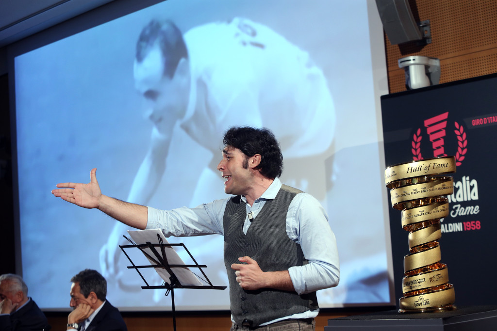 click to enlarge RCS: ERCOLE BALDINI NELLA HALL OF FAME DEL GIRO D'ITALIA