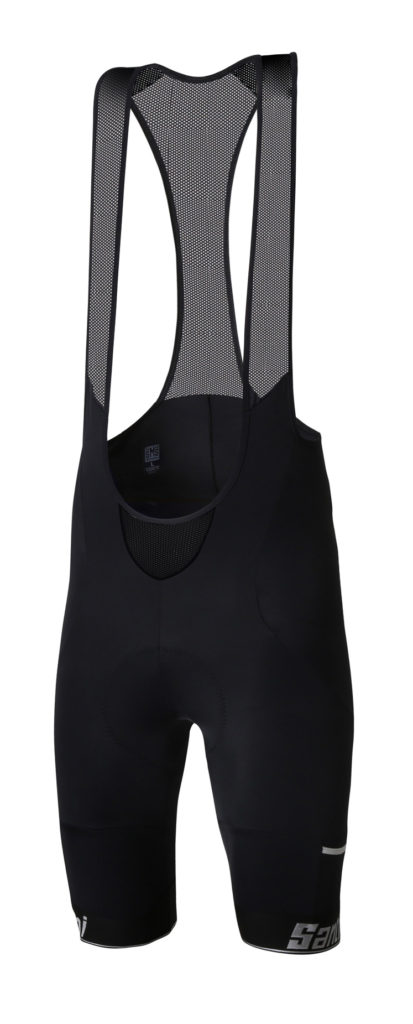 click to enlarge Santini_Mago_bibshorts_black_front
