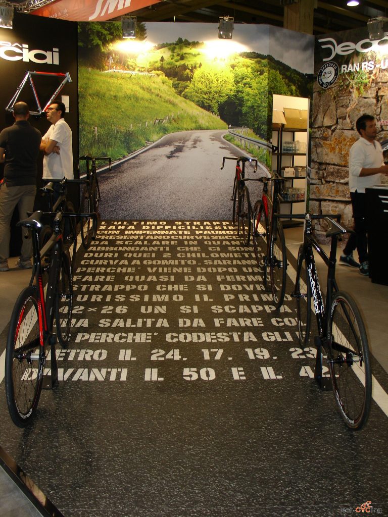 click to enlarge cosmobikeshow_2016_bdc_dedacciai_foto3
