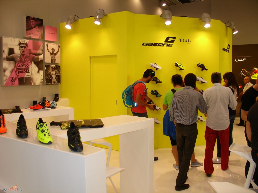 click to enlarge cosmobikeshow_2016_scarpe_gaerne_foto1