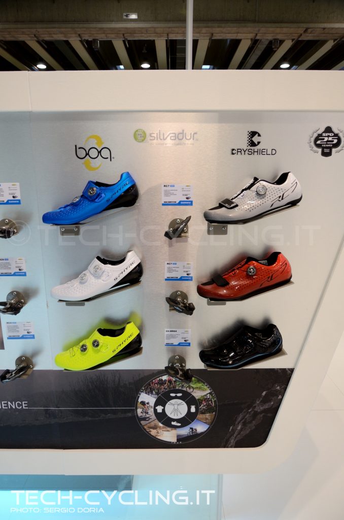 click to enlarge cosmobikeshow_2016_scarpe_shimano_foto3