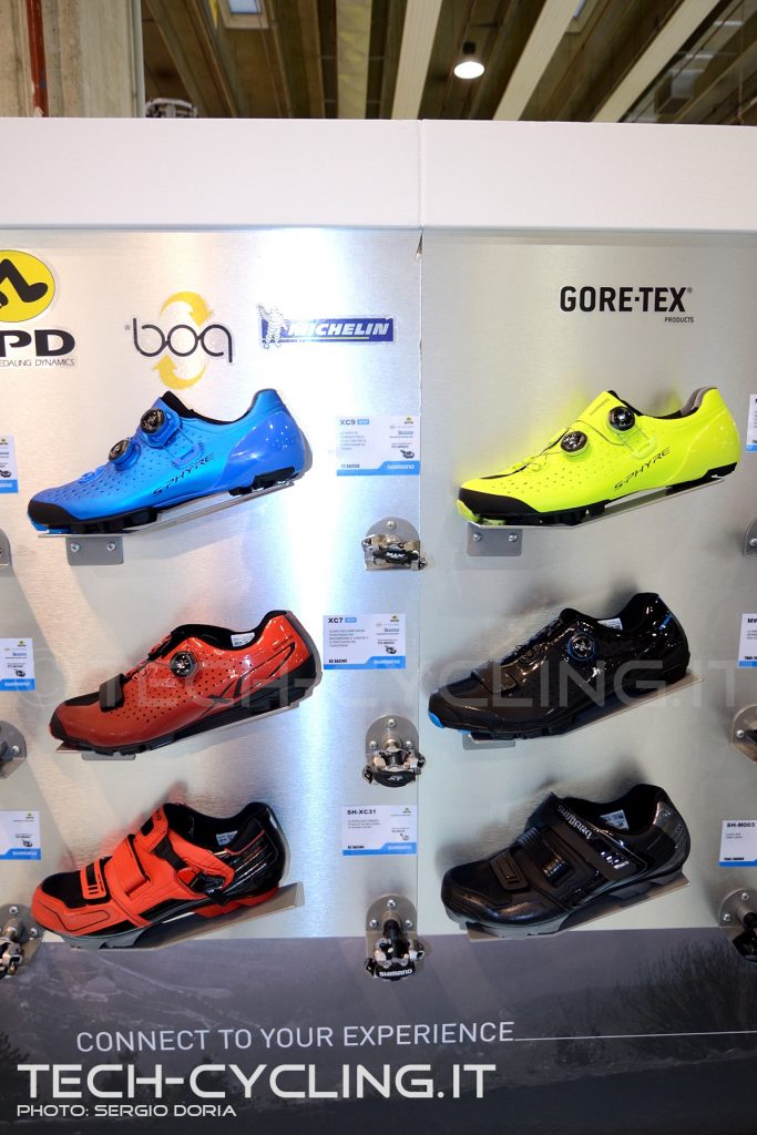 click to enlarge cosmobikeshow_2016_scarpe_shimano_foto5