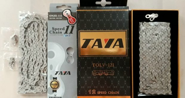 Chaîne VTT/Gravel TAYA ONZE-111 11 Vitesses 120 Maillons Ti-Black - Fluide Et Ultra-Durable DHT