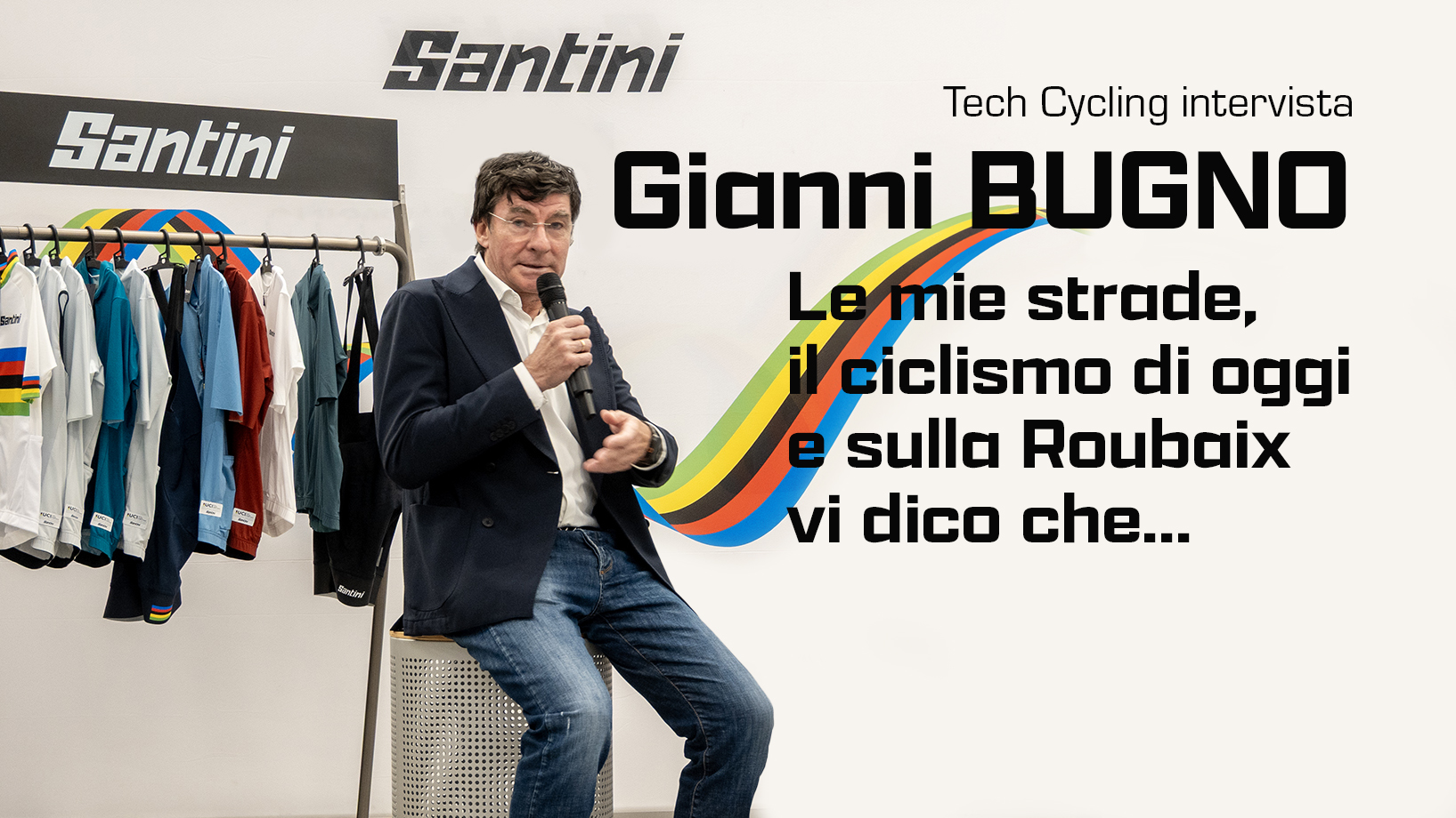 A ruota libera con Gianni Bugno - Tech Cycling
